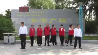 4齐齐哈尔红色文化总会主办的和平节演出情景剧：乳娘