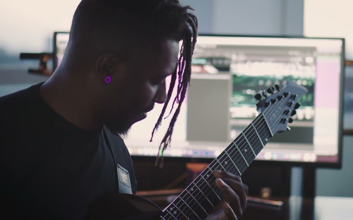 [图]Tosin Abasi (Animals As Leaders) - Gordian Naught (Guitar Playthrough)