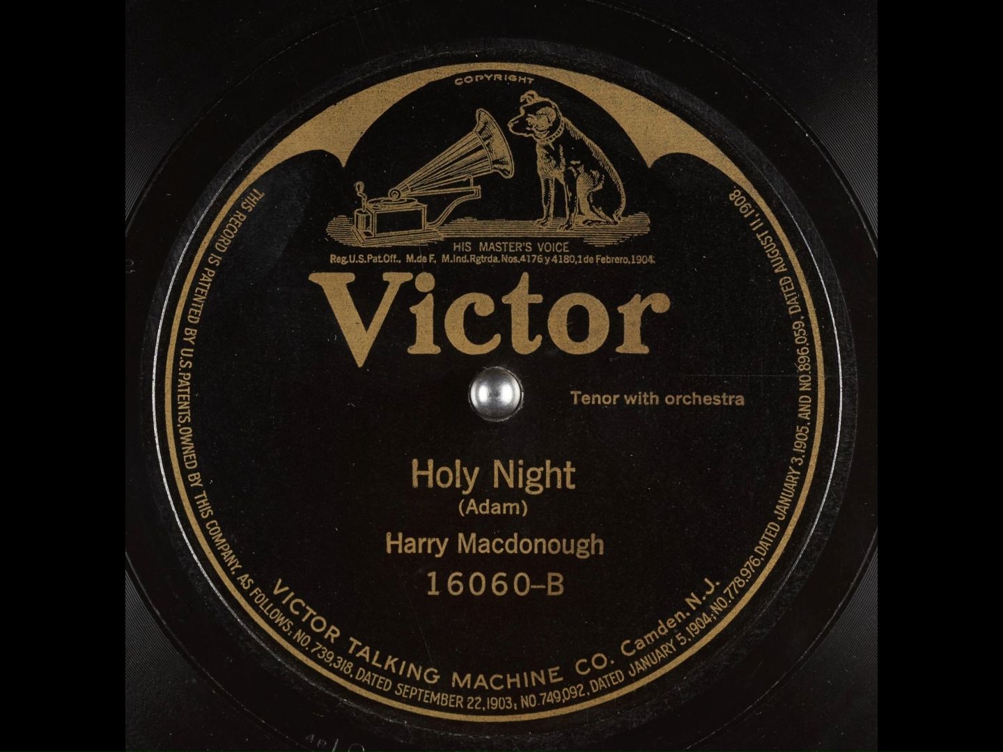 [图]Holy night/圣善夜-Harry Macdonough