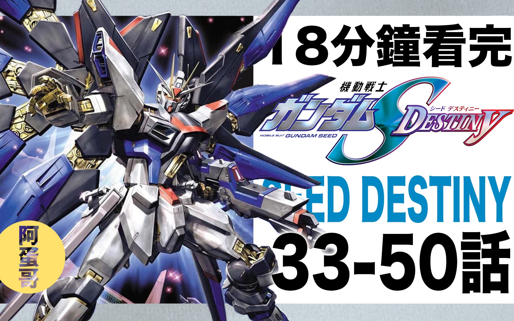 [图]高达SEED Destiny 34-50话 18分钟看完【阿蛋哥】