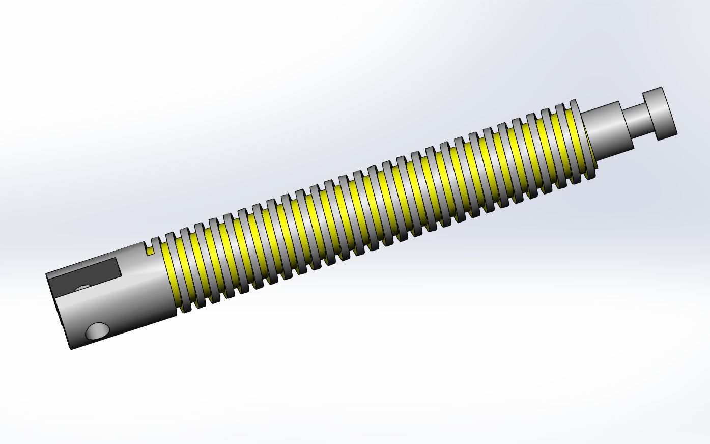 每日一练 #42 solidworks中如何画矩形螺纹 视频教程