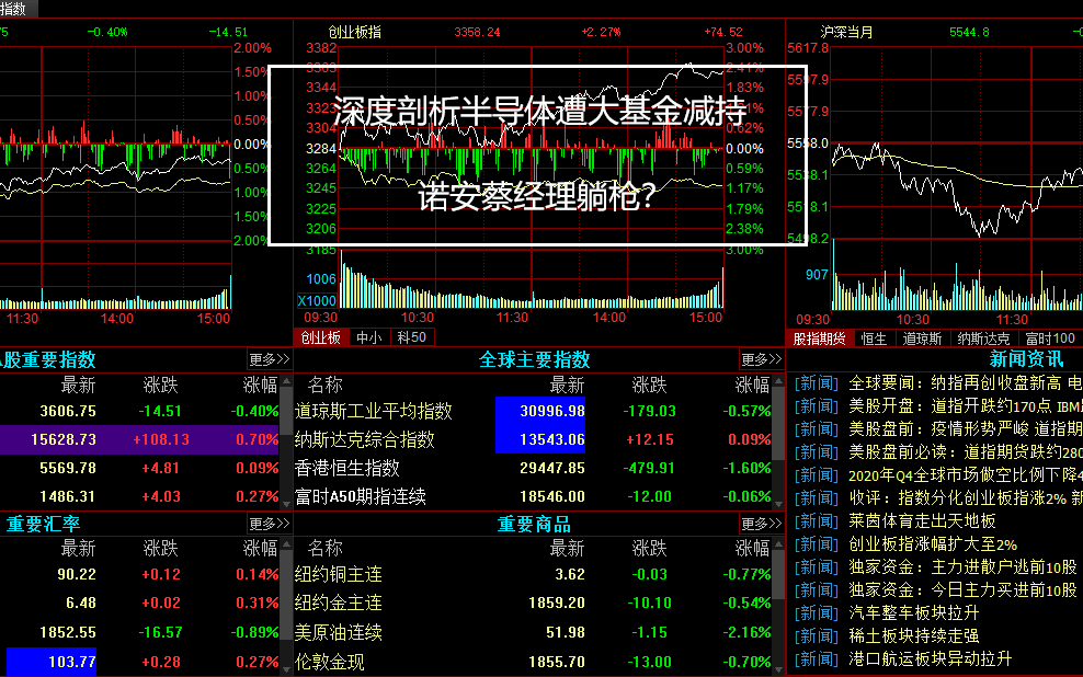 深度剖析半导体遭大基金减持,诺安蔡经理躺枪?哔哩哔哩bilibili