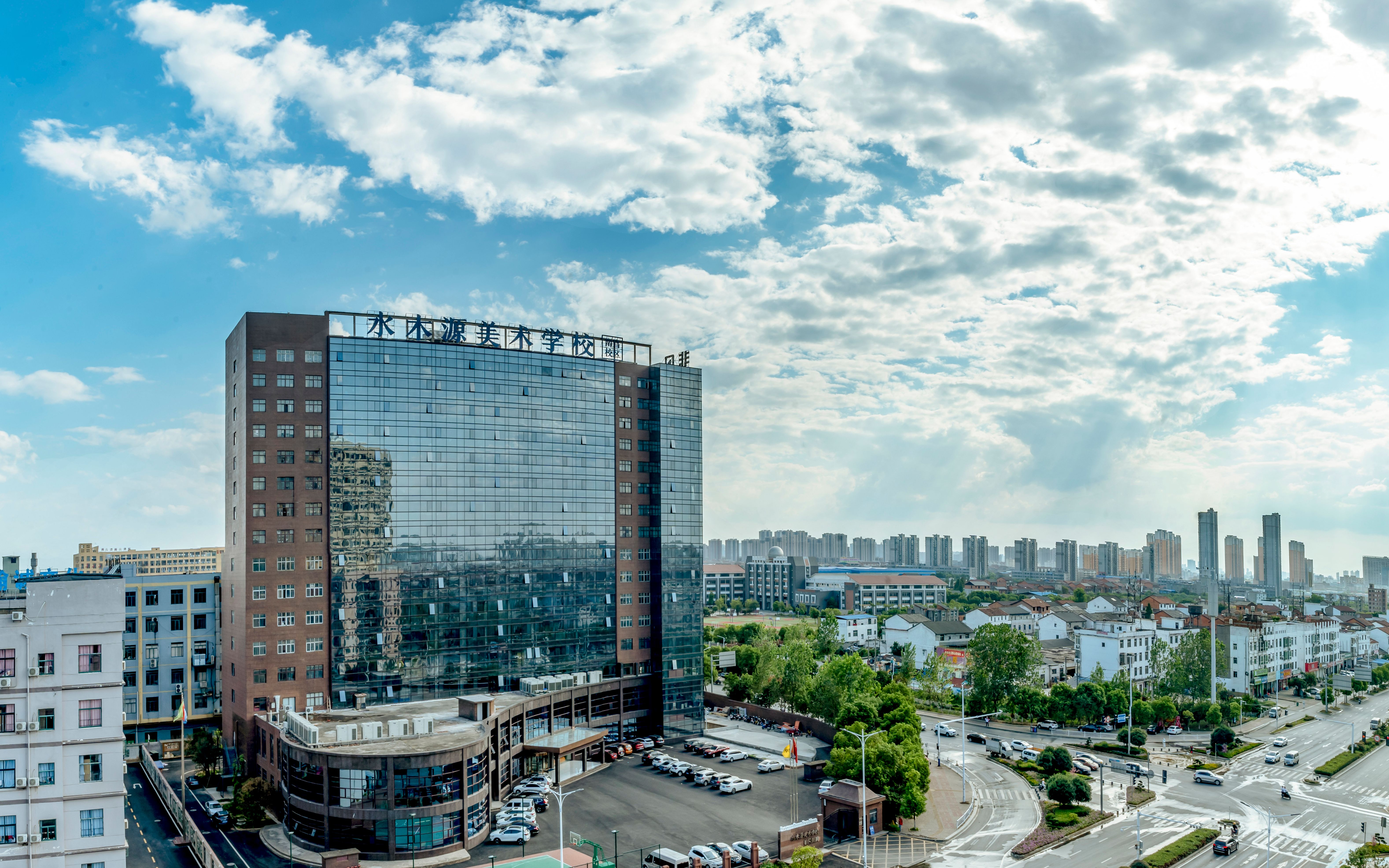 南昌水木源大楼壮阔延时摄影