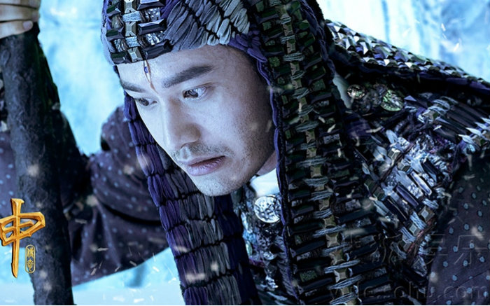 电影《封神传奇》黄晓明预告海报双发 杨戬英姿勃发开天眼_哔哩哔哩