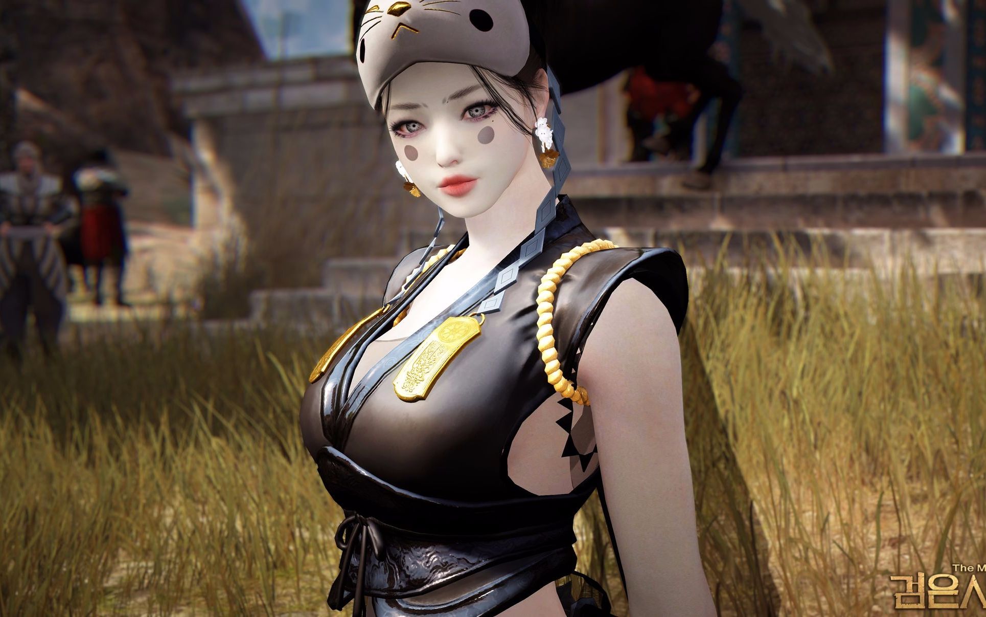 黑色沙漠手游试玩,全职业时装展示,小姐姐穿这么少也能打怪?