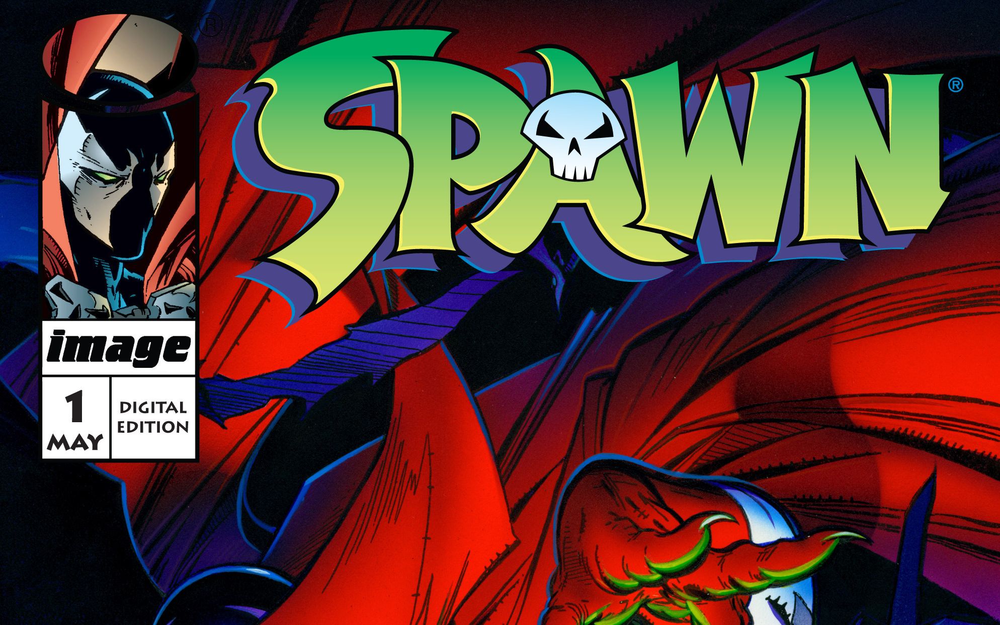 [图]【漫画解说】Image漫画公司_麦克法兰_再生侠001话_疑云密布（Spawn (1992-) #1（第一话单独解说）