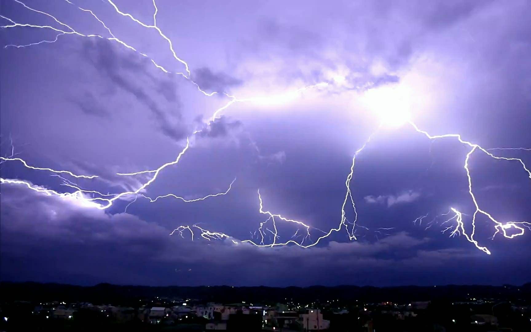 何方道友在此渡劫真实闪电拍摄刚刚