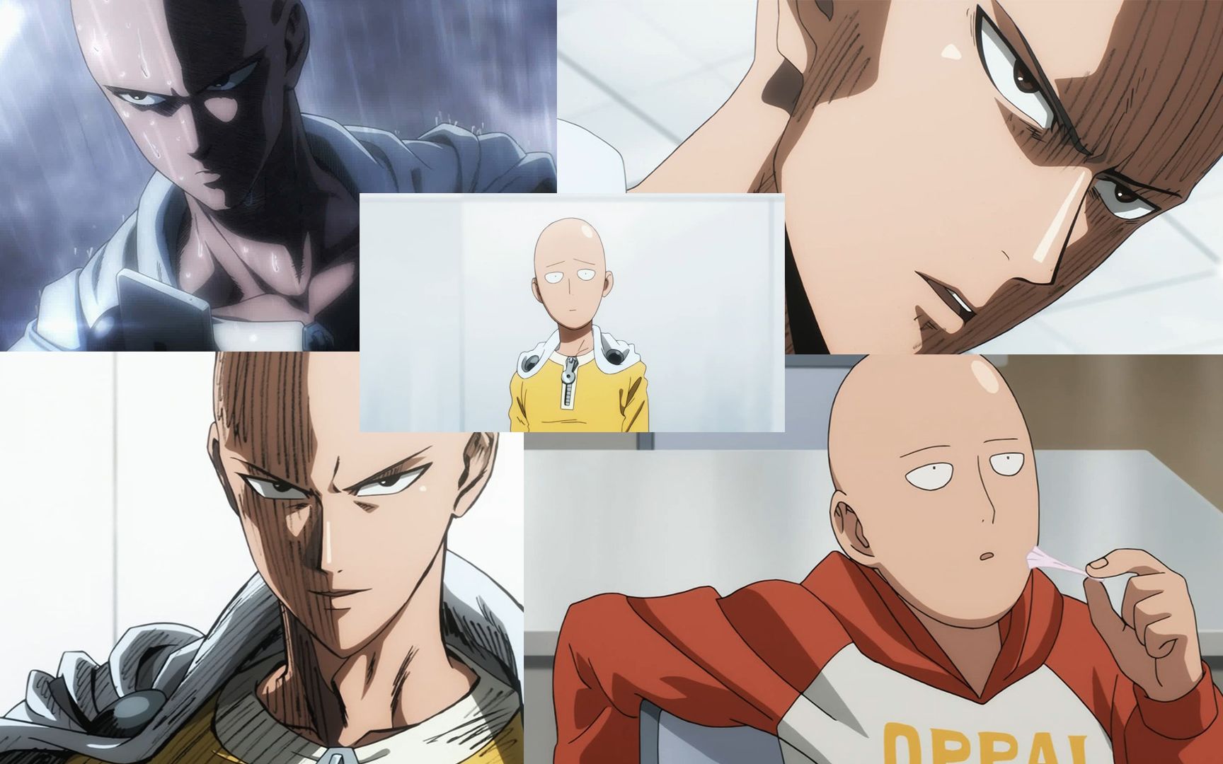 【一拳超人/1080p燃】第二季开播前混剪回顾纪念!一拳男不会烂尾吧!