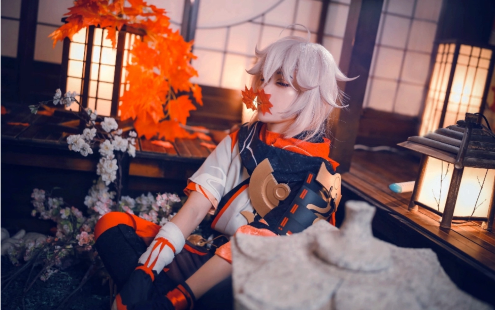 【原神】枫原万叶cos "海鸥别叫啦.从今天起,我也是漂泊者呀.