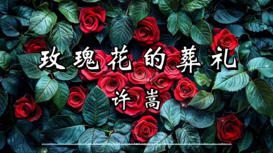 【纯享】许嵩《玫瑰花的葬礼》玫瑰花的葬礼,埋葬深深爱着的你.哔哩哔哩bilibili