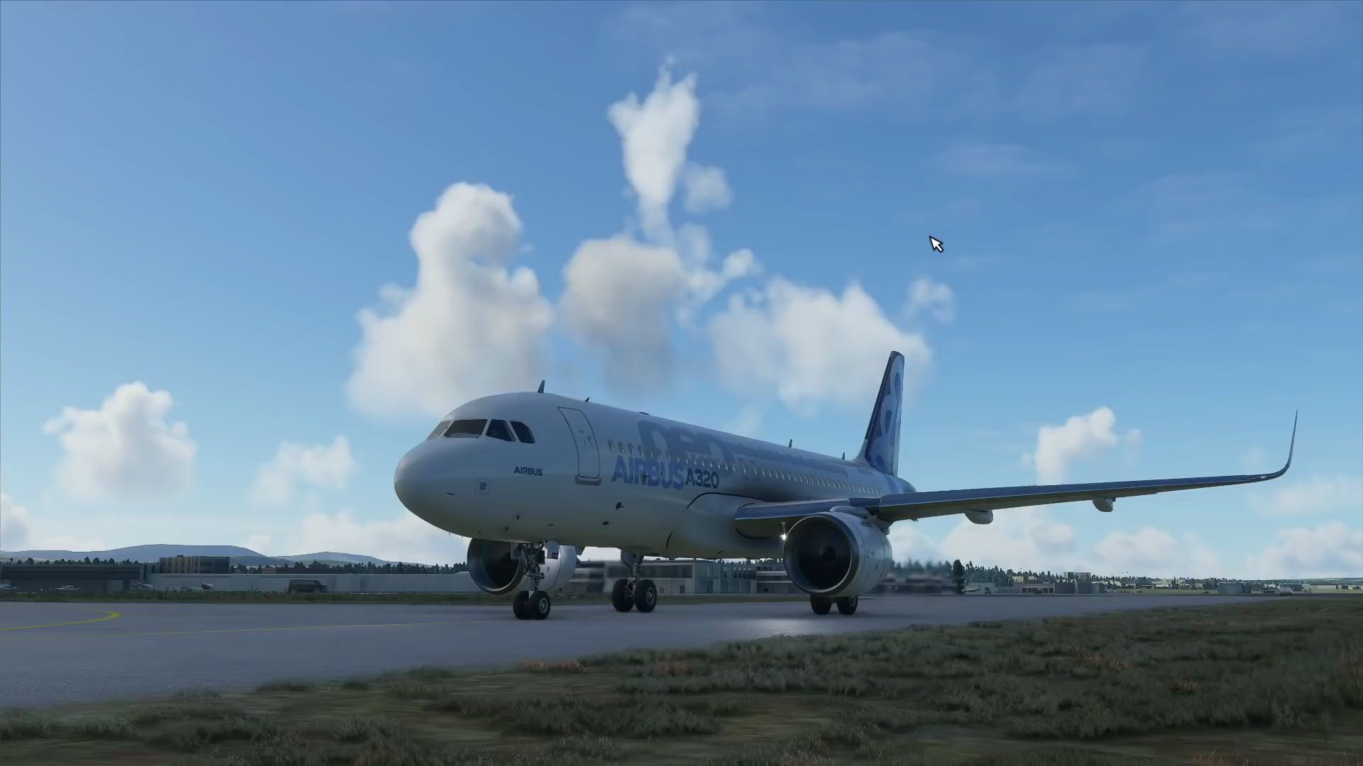 真正的空客飞行员驾驶微软模拟飞行2020的空客320 neo