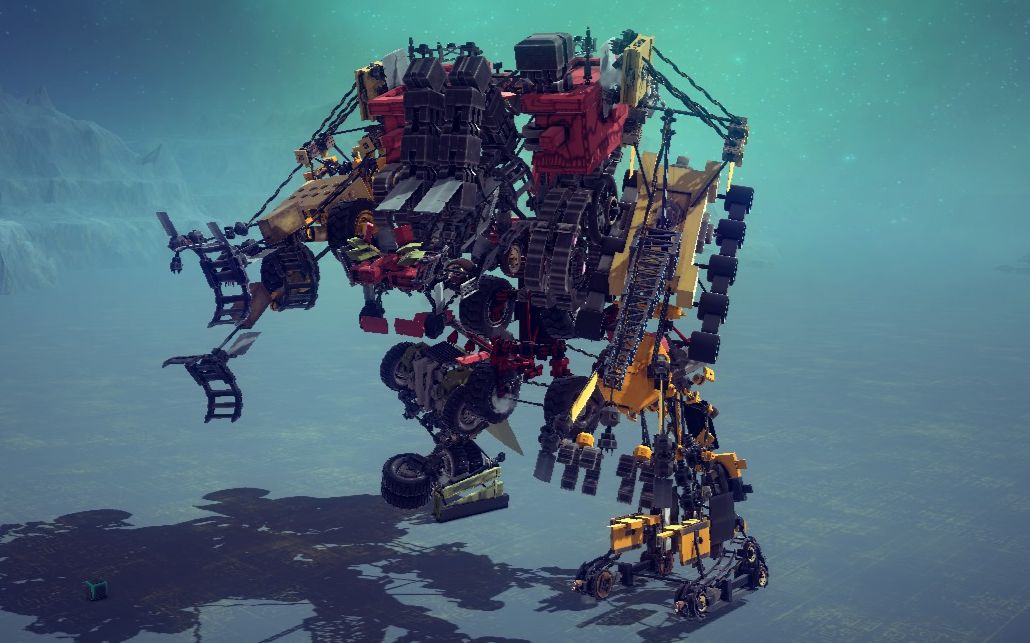 [图]【BESIEGE】变形金刚 威震天&大力神&六面兽