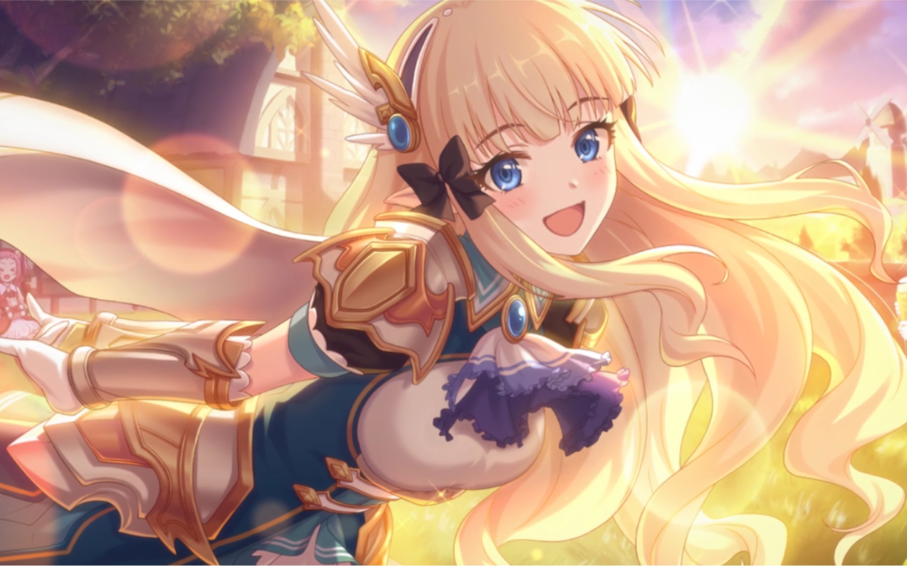 公主连结-六星咲恋才能开花 解放关卡 感情rank11动图