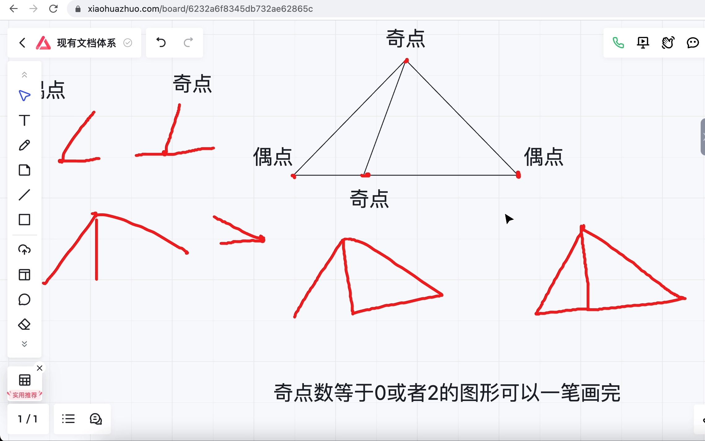 [图]详细讲解图形能一笔画画完的小知识