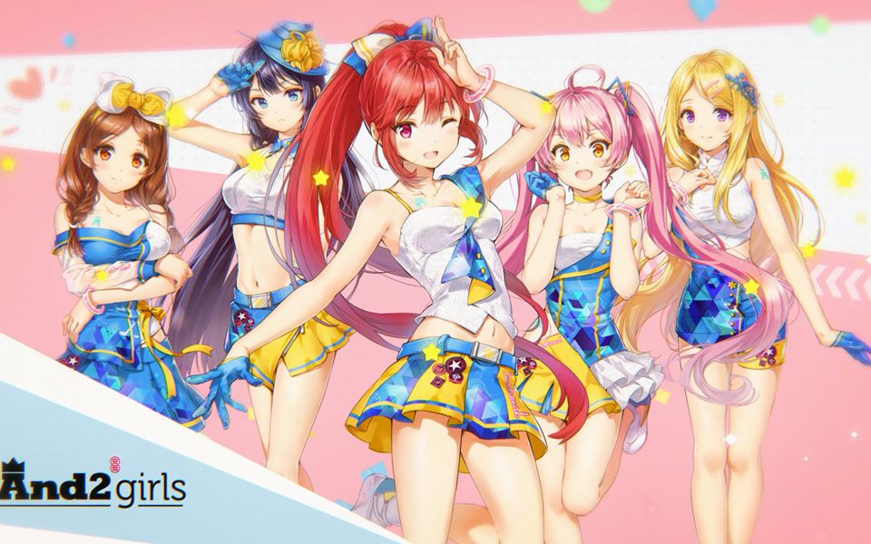 【and2girls安菟】幸运的星【立绘官方pv】