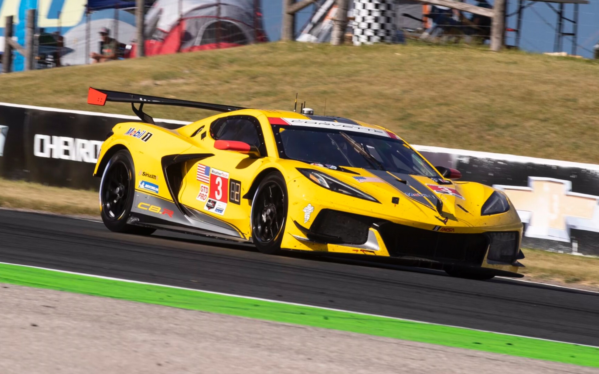 【imsa】科尔维特c8.r gtd mosport赛道单圈车载