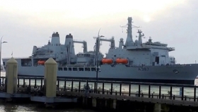 海上自卫队 摩周级综合补给舰 淡海 号 Aoe 426 关门海峡东航 9 5 哔哩哔哩 つロ干杯 Bilibili