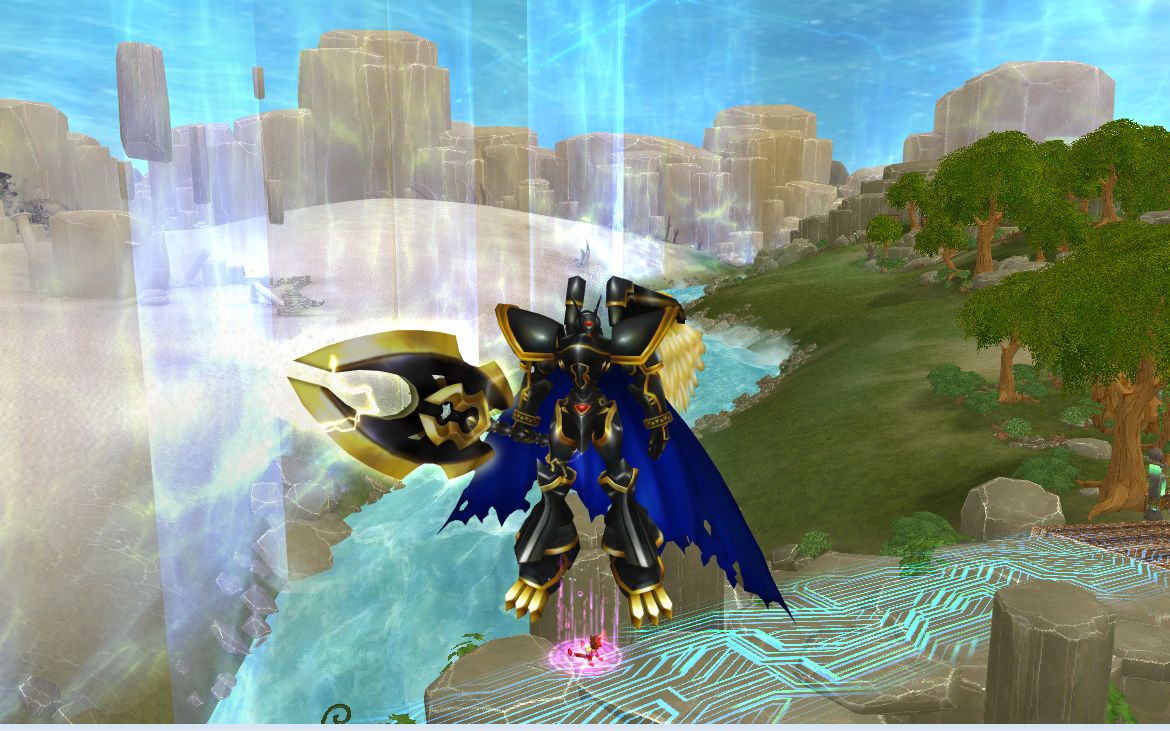 [数码宝贝大师]140%阿尔法王龙剑x觉醒模式展示(二)