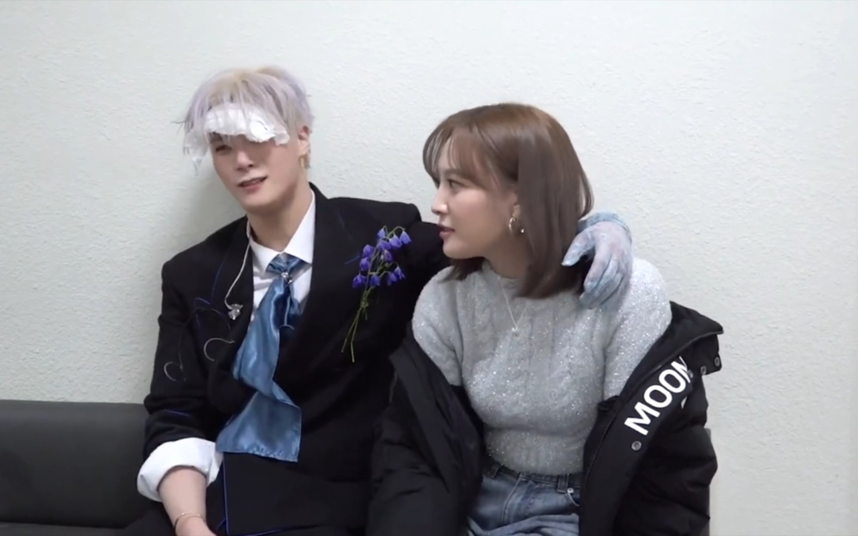 【文彬&文秀雅】自制中字–哥哥回归来应援的妹妹