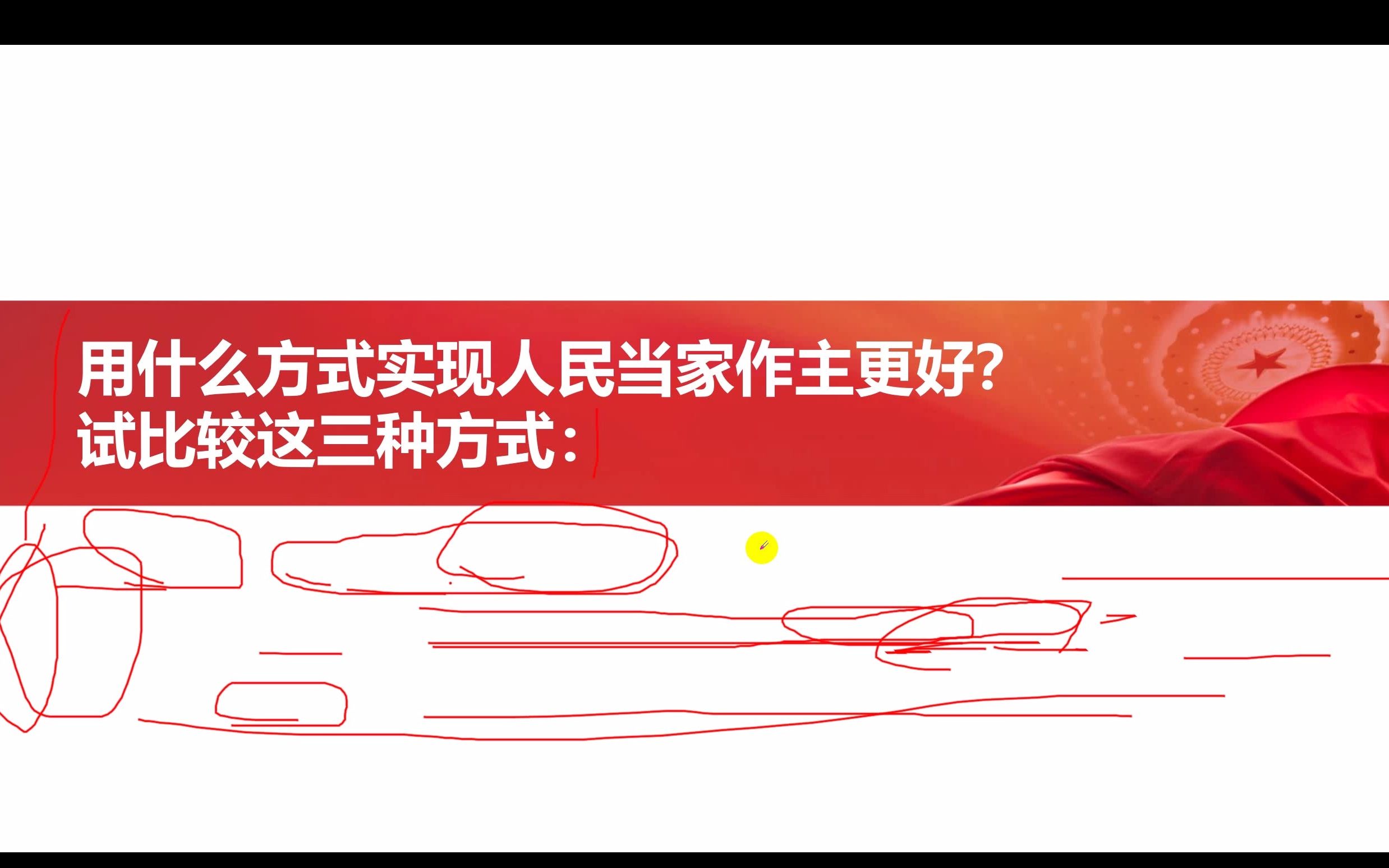 《政治与法治》5.2人民代表大会制度:我国的根本政治制度哔哩哔哩bilibili