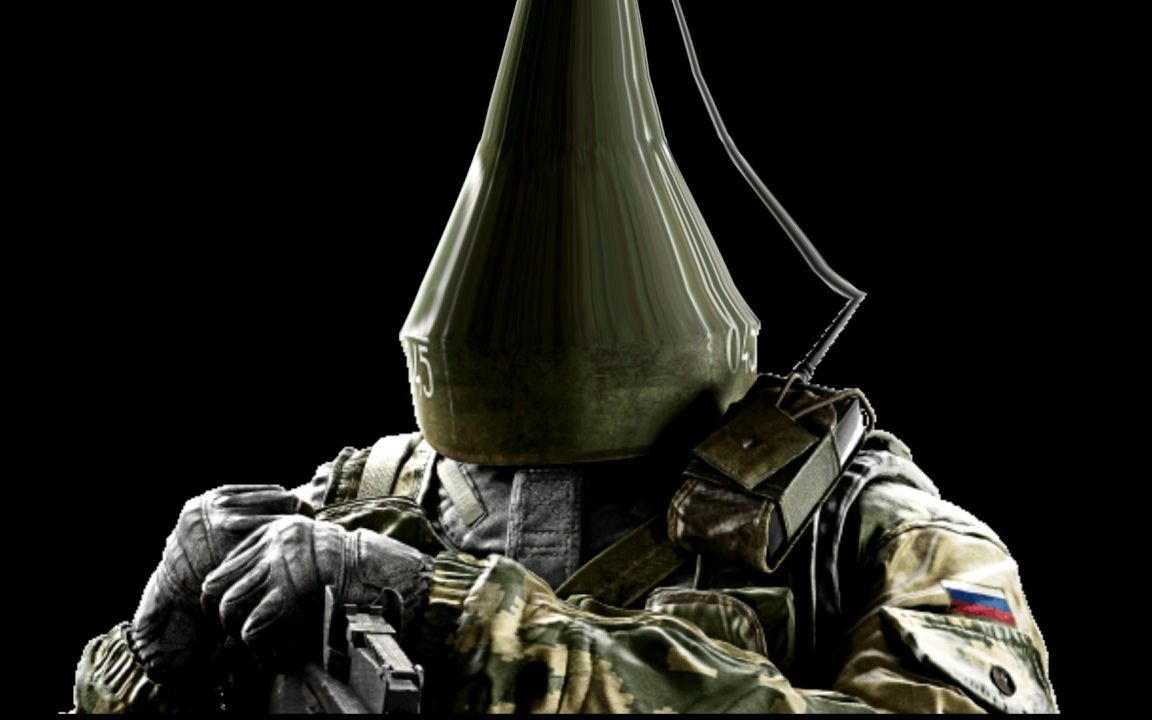 彩虹六号围攻干员语音机枪哥tachanka但是机枪哥每吼一次就爆音