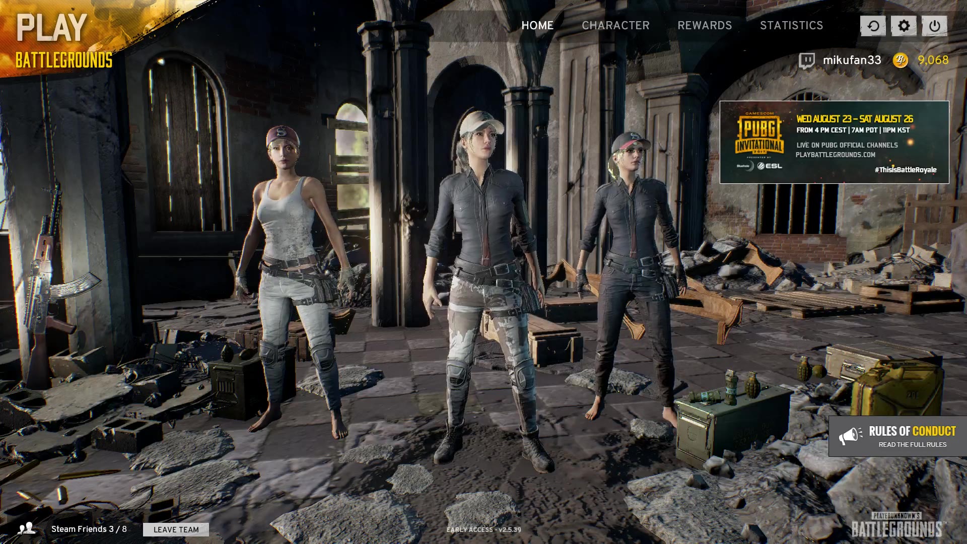 米饭四排吃鸡录像17.08.19 米饭,磊哥,yb,小明