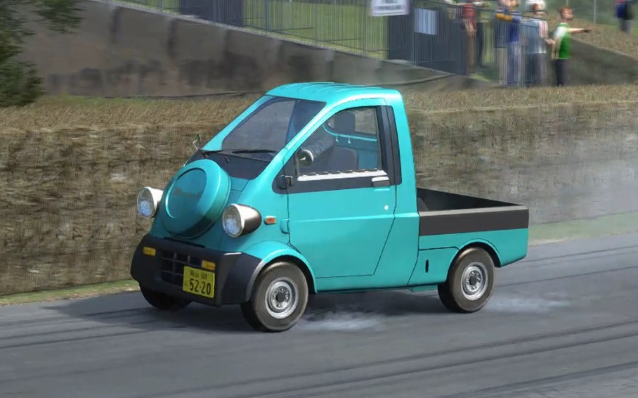 神力科莎车辆mod分享*33 大发 daihatsu midget ii d-type (kp100p r)