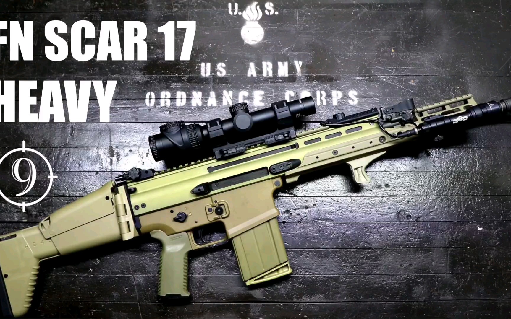 fnscar17hmk17步槍美國特種部隊成員參與評測