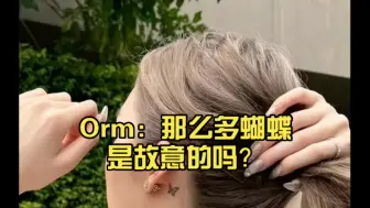 Download Video: Orm：那么多蝴蝶是故意的吗？