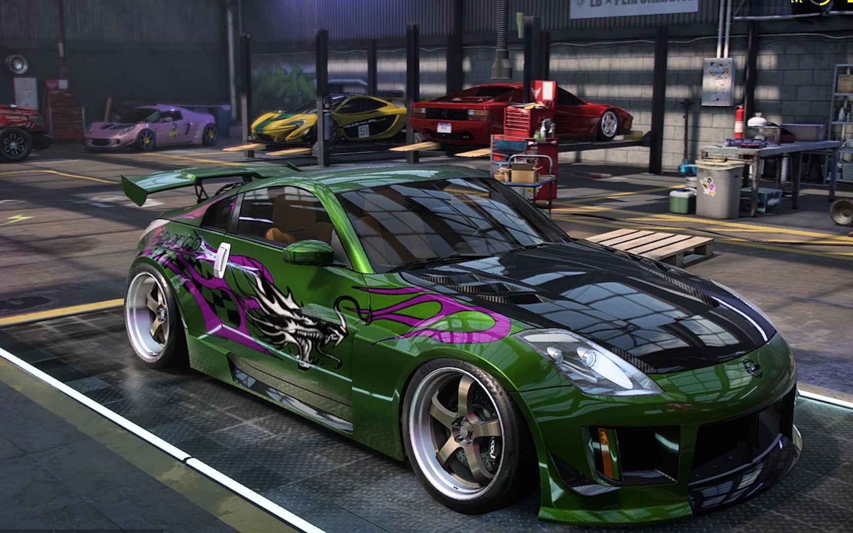 极品飞车21:日产350z z33 le 03款 这车开着贼舒坦!