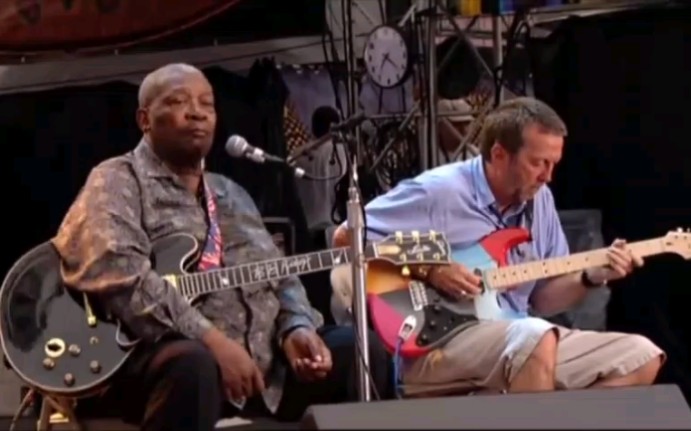 B.B.King/Eric Clapton/Buddy Guy/Jimmie Vaughan  Rock me baby(Live)哔哩哔哩bilibili