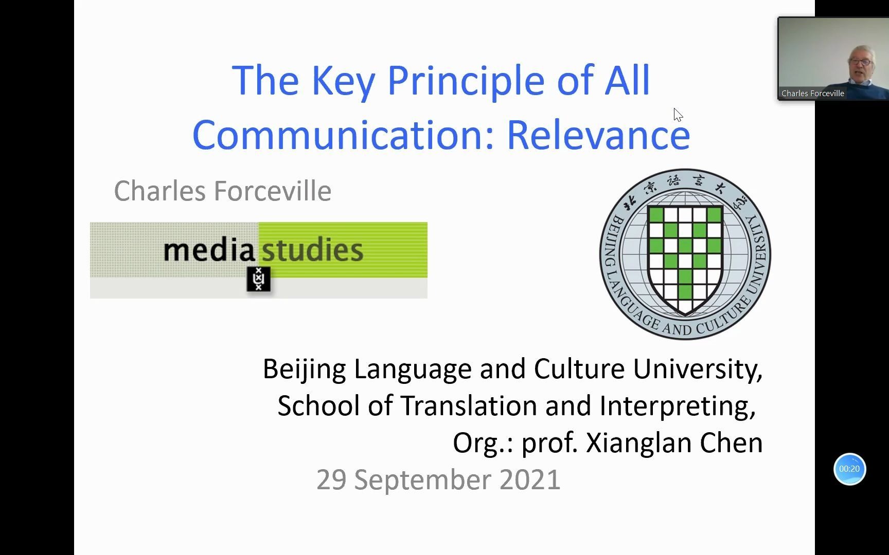 [图]2021.09.29 下午 北语认知语言学前沿讲座Relevance：The Key Principle of All Communication（多模态相关）