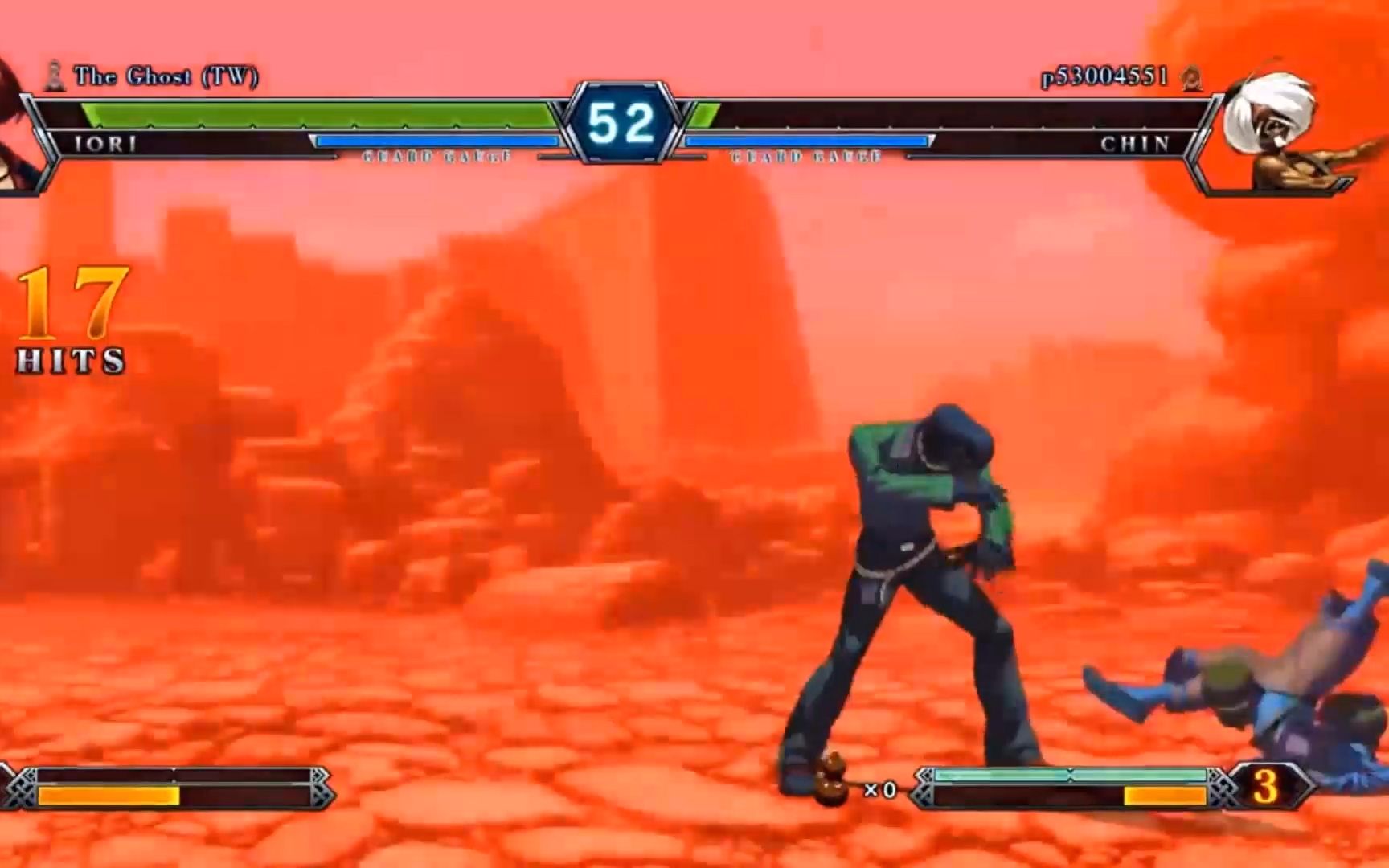 拳皇13:八神八稚女接顶点必杀技,最后的连招秀的起飞