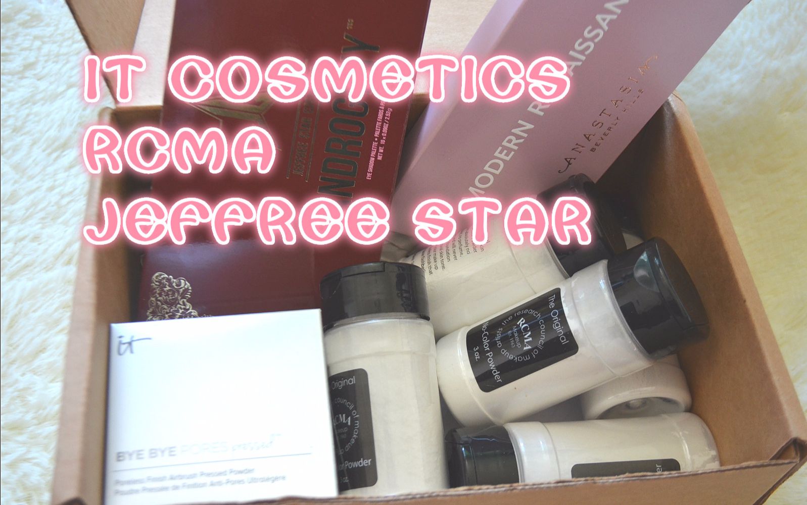 RCMA/IT COSMETICS/JEFFREE STAR——M酱海淘开箱No.59哔哩哔哩bilibili