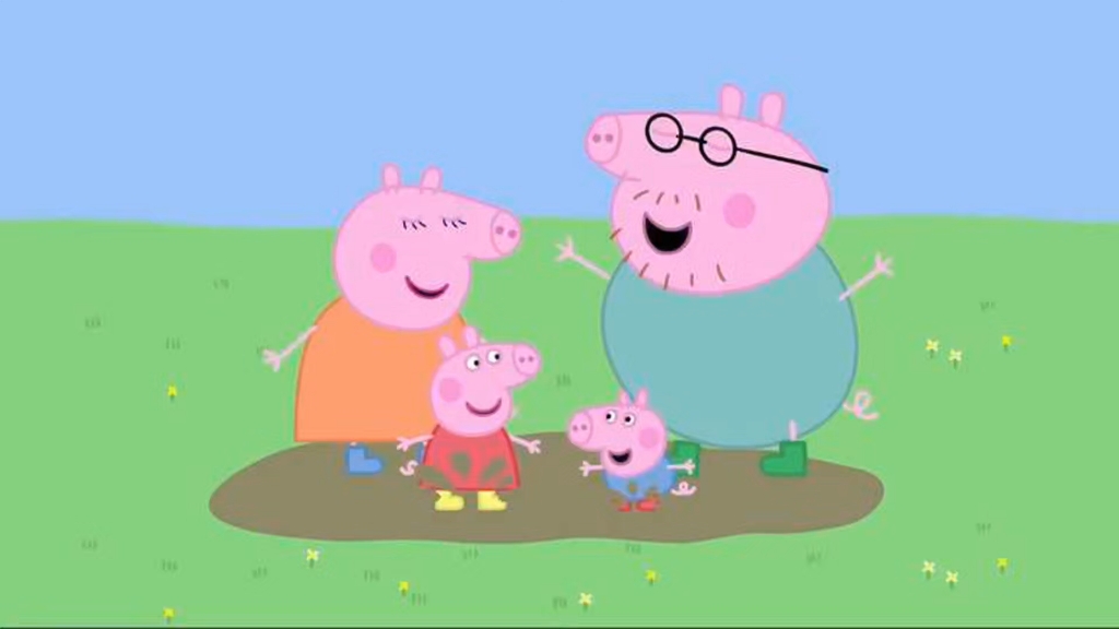 配音秀 小猪佩奇第一集 泥坑