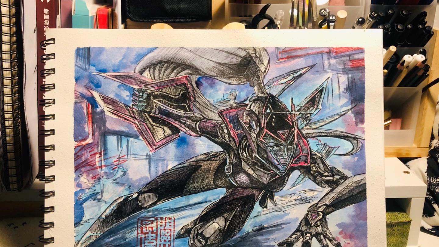 手绘源计划薇恩