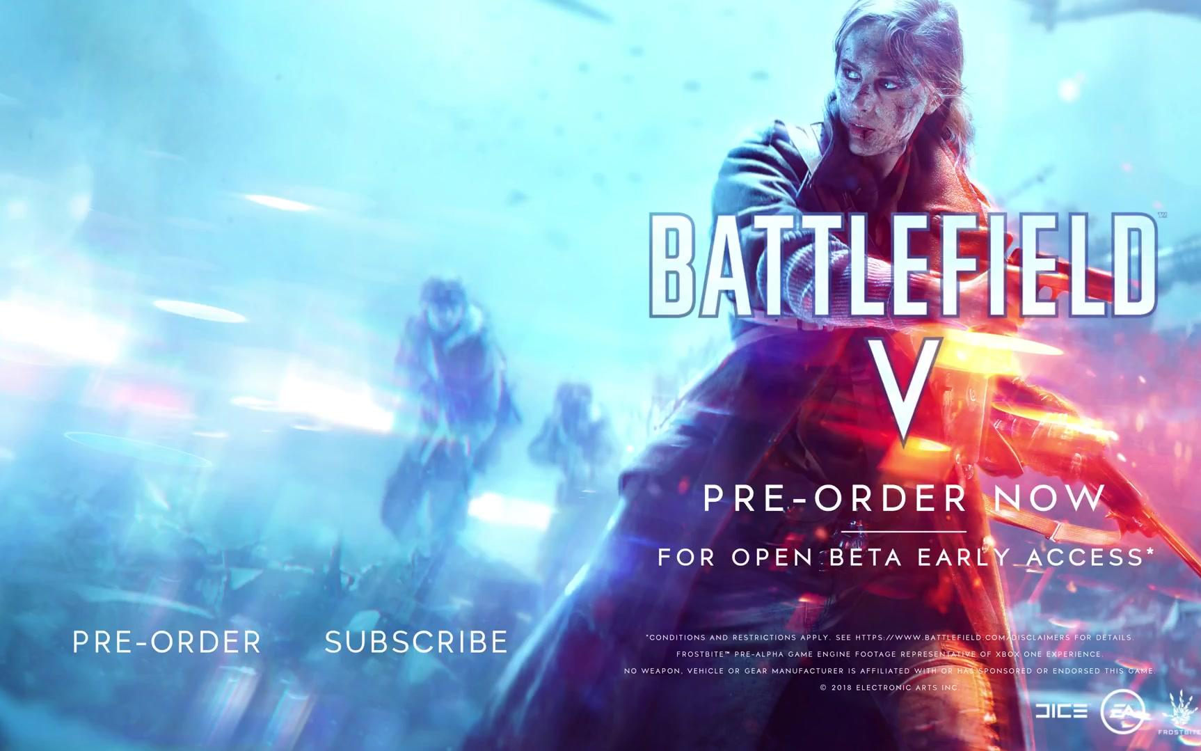 【战地5】官方震撼宣传预告片4k_哔哩哔哩 (゜-゜)つロ 干杯~-bili