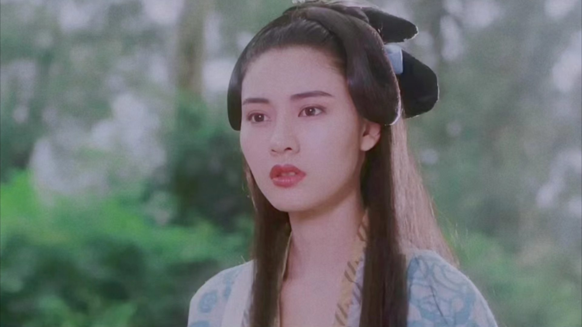 李嘉欣饰演的落难公主,真是凄美动人