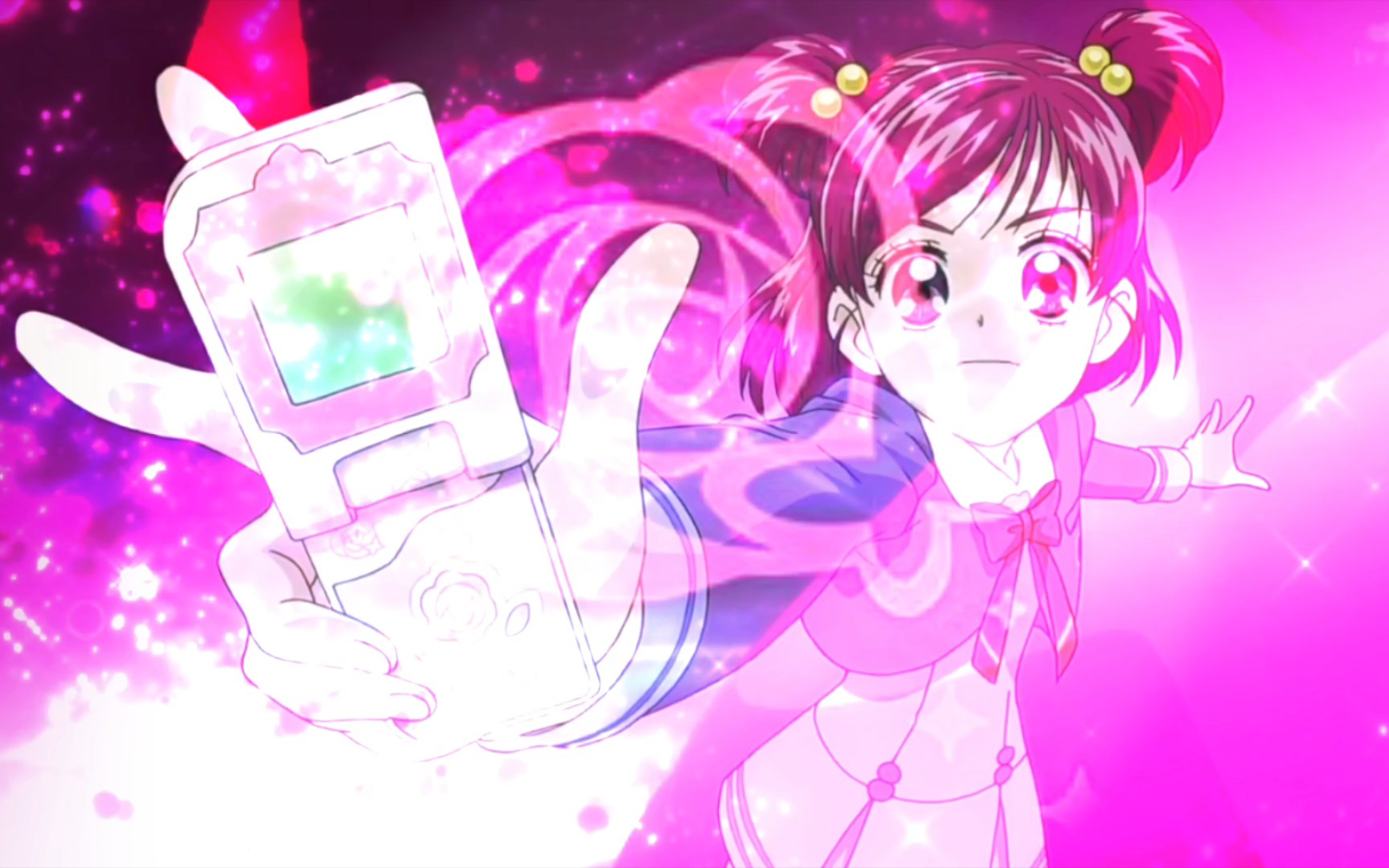 【光之美少女】两位粉色蝴蝶变身(修改精华版)「主要是修改后面go go