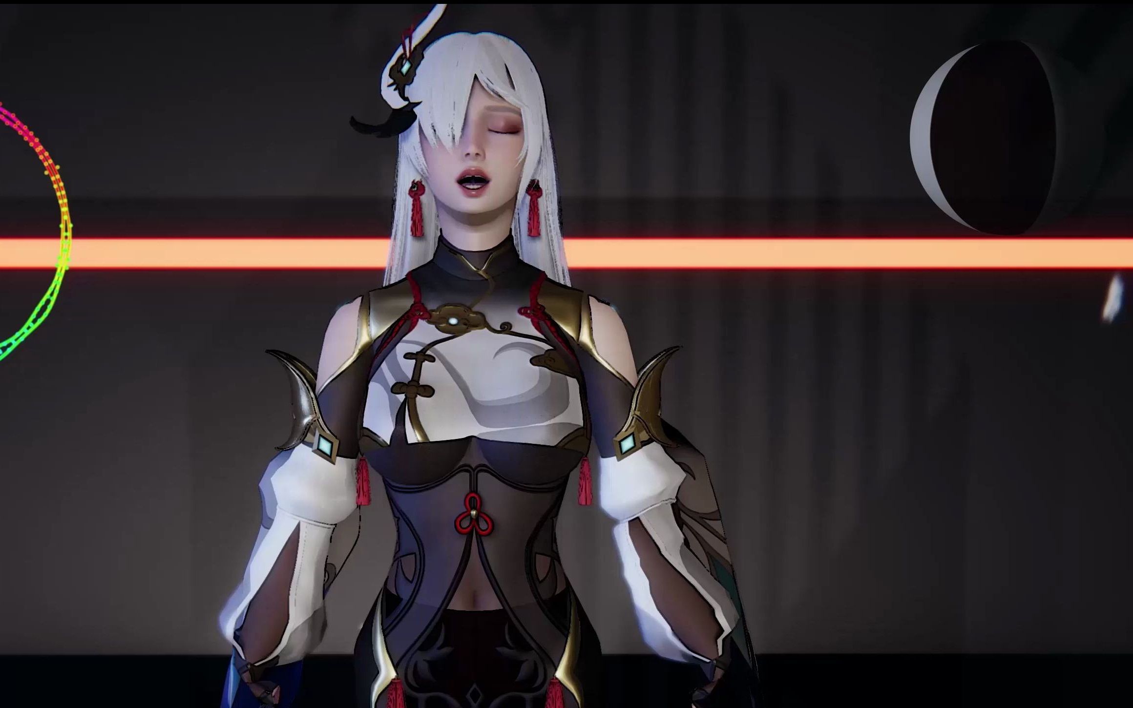 《原神》骚气蓬勃的申鹤