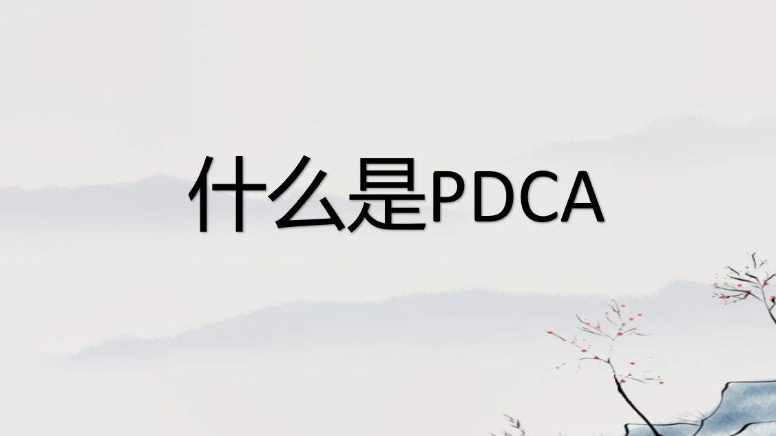 什么是PDCA哔哩哔哩bilibili