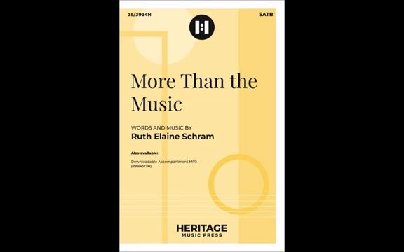 [图]【2023合唱新作】SATB《More Than the Music 不仅仅是音乐》