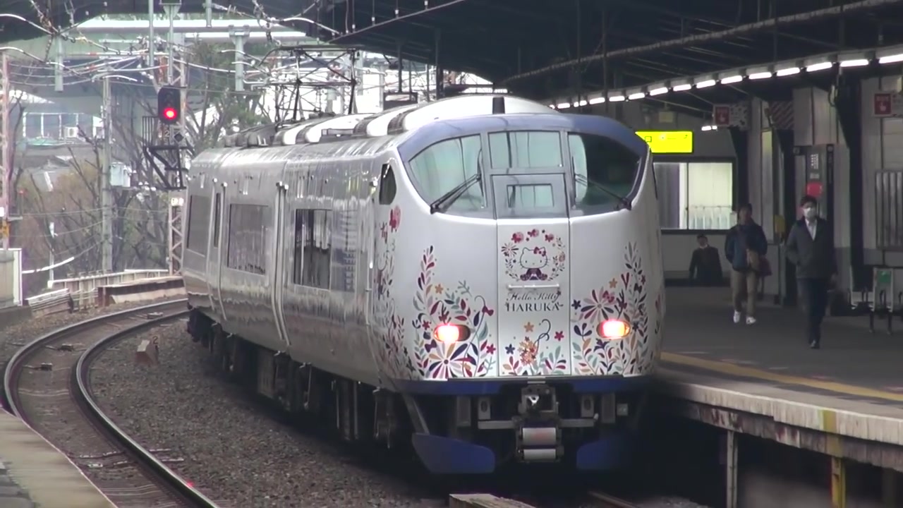 hellokitty281系关西特快jr西日本281系电车