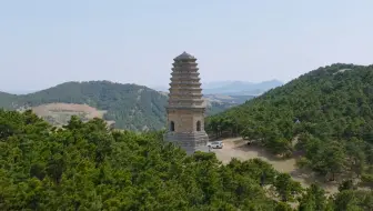 大阜新最难找的辽塔 辽宁阜新 红帽子镇 睦州塔