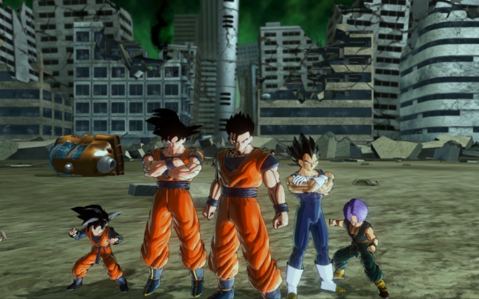 父子三人龟派气功技能完成(与一念合作)