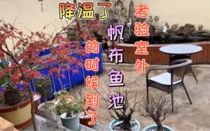 下载视频: 帆布鱼池室外如何安全过冬？2.4吨的鱼池经得住低温考验吗？