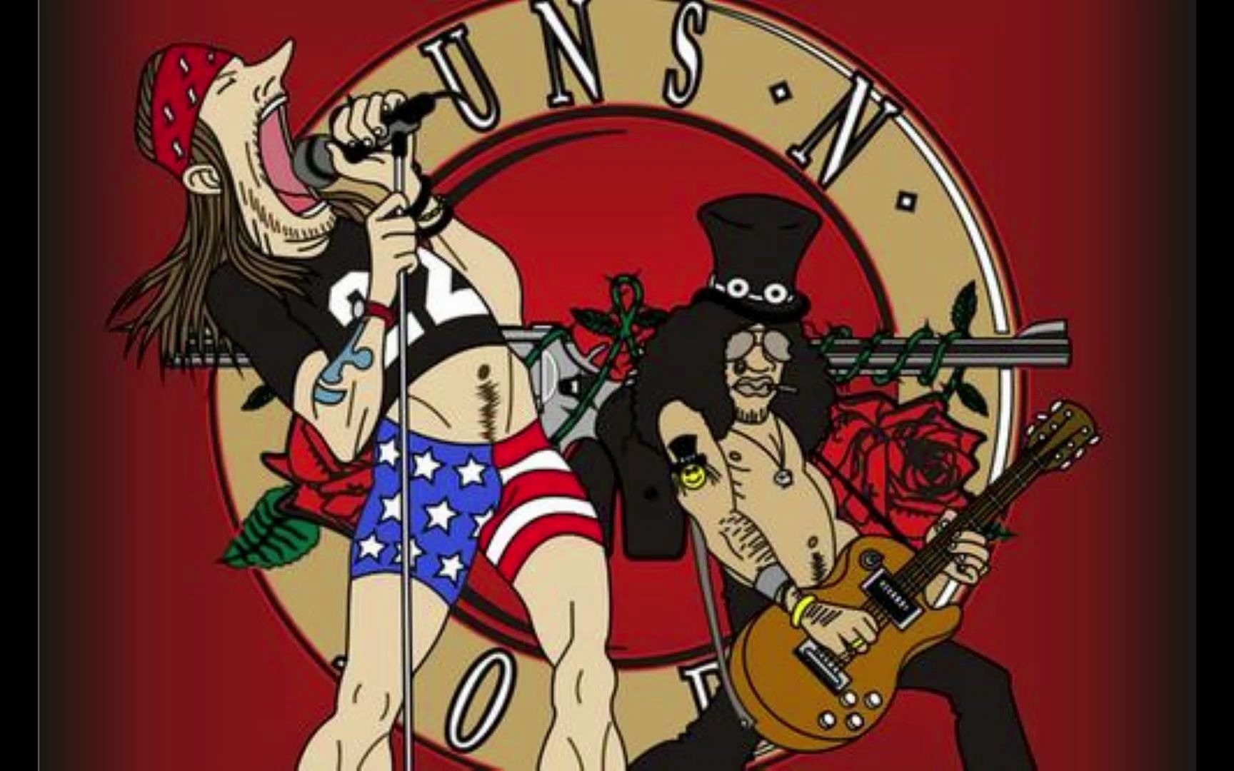 gunsnrosesrocketqueen伴奏带主唱无主音吉他