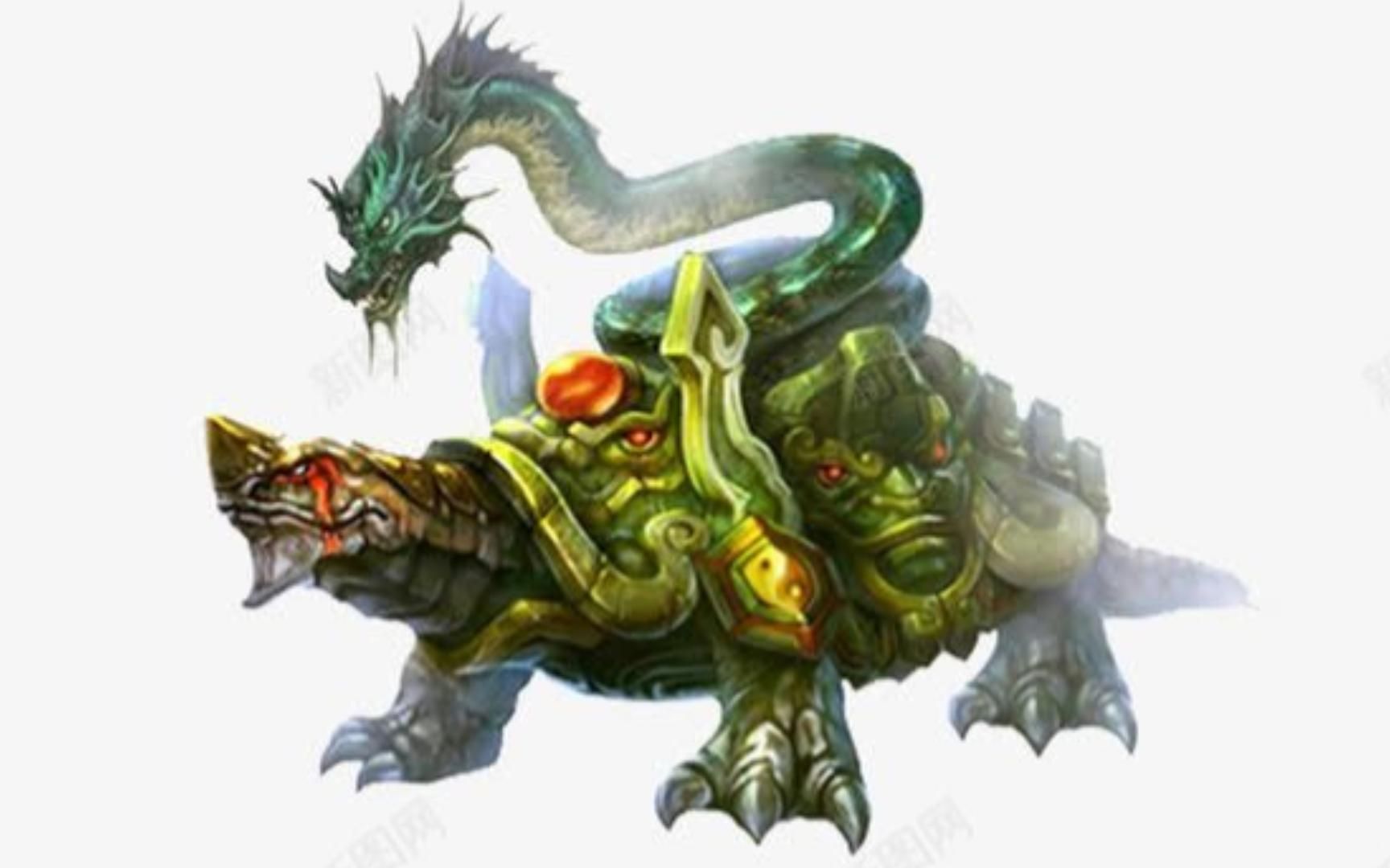 神话中的四大神兽-北方玄武