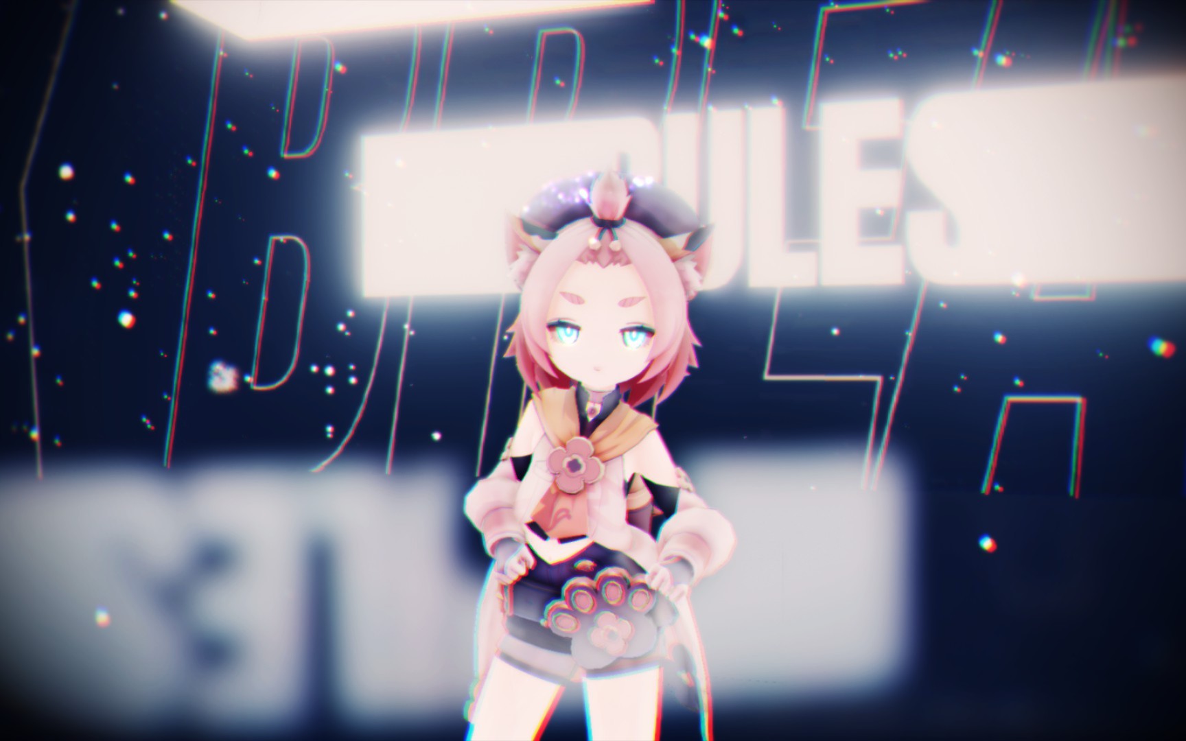 〖迪奥娜/原神MMD〗⚡『猫尾杀手』⚡  KDA The Baddest哔哩哔哩bilibili