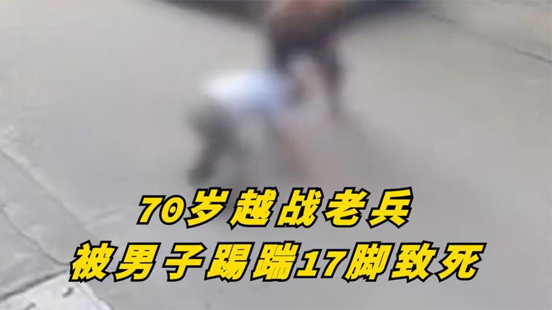 22岁小伙打死70岁老兵图片